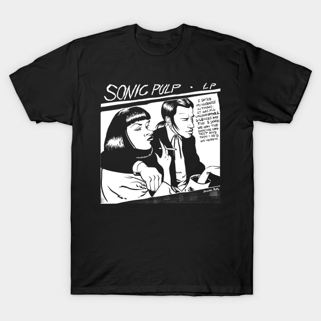 Sonic Pulp: Goo Fiction [Dark Tee] T-Shirt by DonovanAlex